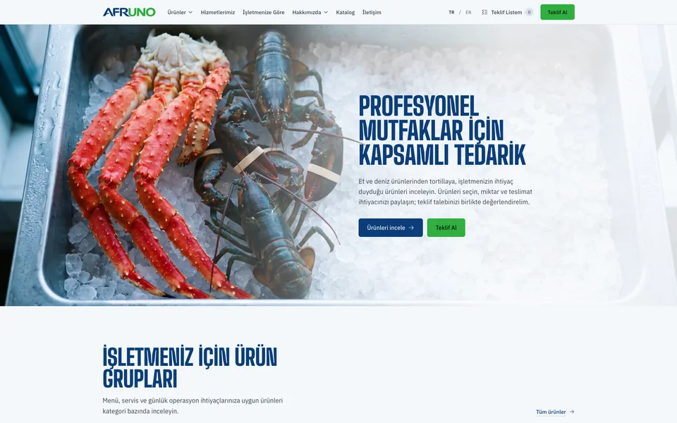 AFRUNO web sitesi